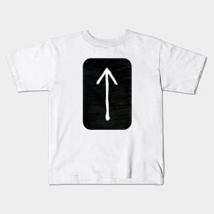 Tiwaz Elder Futhark Runes Kids T-Shirt